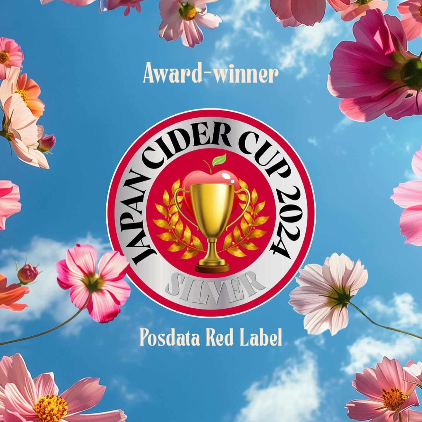 Posdata Natural Red Cider (semisweet)