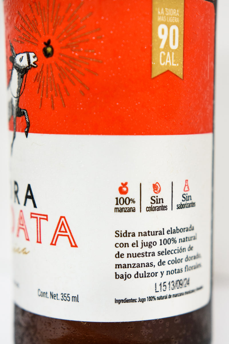 Posdata Natural Red Cider (semisweet)