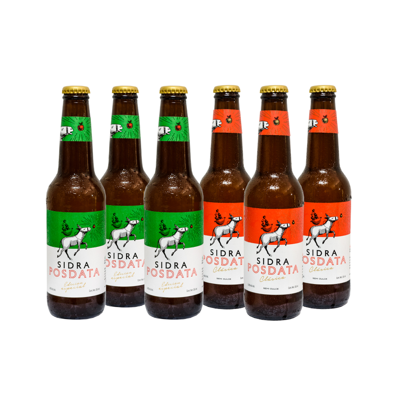 Mixed Packs Posdata Red and Green Cider